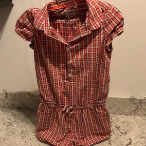 Lands end girls romper size 6
